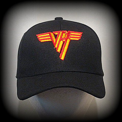 VAN HALEN - Embroidered - Baseball Cap - Adjustable Velcro Back - One Size Fits All